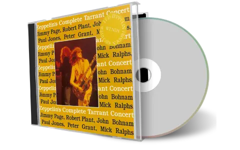 Front cover artwork of Led Zeppelin Compilation CD Complete Tarrant Concert 1977 Audience