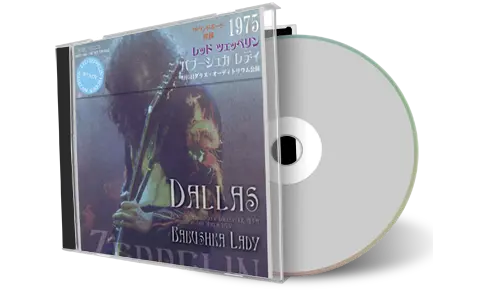 Front cover artwork of Led Zeppelin Compilation CD Dallas Babushka Lady 1975 Soundboard