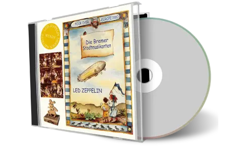 Front cover artwork of Led Zeppelin Compilation CD Die Bremer Stadtmusikanten 1980 Soundboard