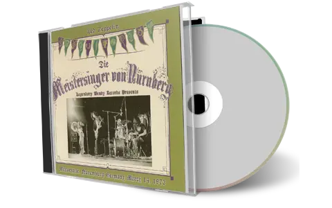 Front cover artwork of Led Zeppelin Compilation CD Die Meistersinger Von Nurnberg 1973 Audience