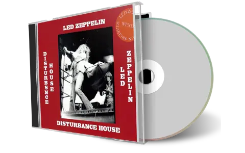 Front cover artwork of Led Zeppelin Compilation CD Disturbance House 1972 Audience