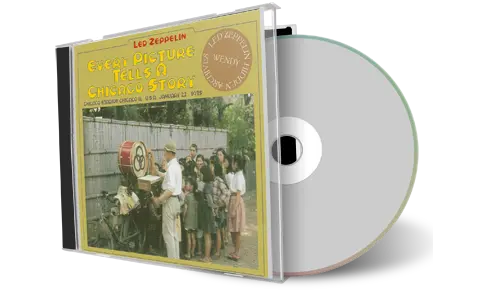 Front cover artwork of Led Zeppelin Compilation CD Every Picture Tells A Chicago Story 1975 Audience