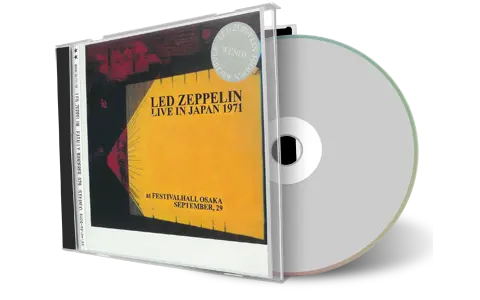 Front cover artwork of Led Zeppelin Compilation CD Fatally Wanderer 1971 Audience