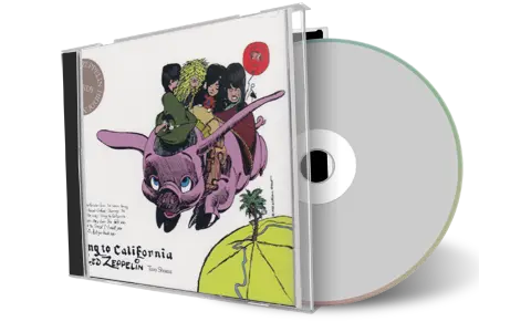 Front cover artwork of Led Zeppelin Compilation CD Going To California 1971 Audience