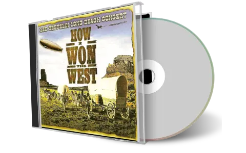 Front cover artwork of Led Zeppelin Compilation CD How I Won The West 1972 Audience