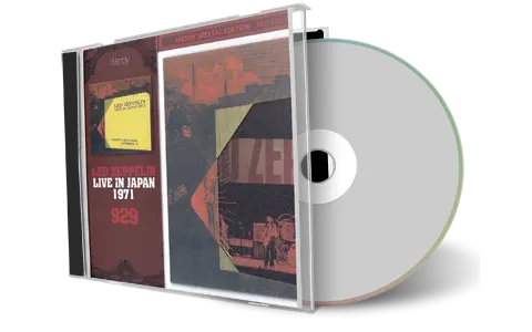 Front cover artwork of Led Zeppelin Compilation CD Japan 1971 Soundboard