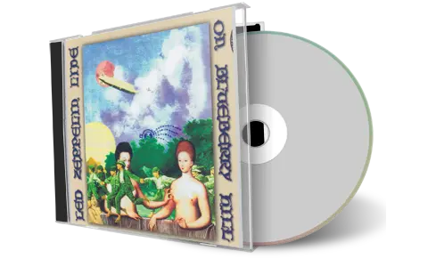Front cover artwork of Led Zeppelin Compilation CD Live On Blueberry Hill 1970 Audience