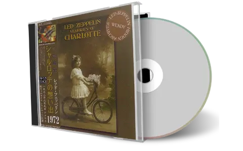 Front cover artwork of Led Zeppelin Compilation CD Memories Of Charlotte 1972 Audience