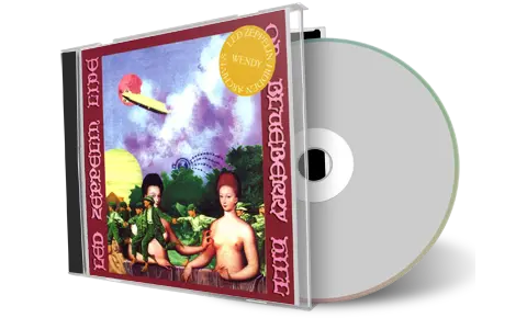 Front cover artwork of Led Zeppelin Compilation CD On Blueberry Hill 1970 Audience