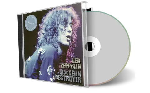 Front cover artwork of Led Zeppelin Compilation CD Oxygen Destroyer 1975 Audience