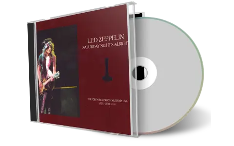 Front cover artwork of Led Zeppelin Compilation CD Saturday Nights Alright 1977 Audience