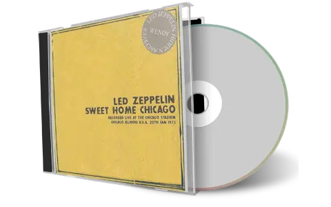 Front cover artwork of Led Zeppelin Compilation CD Sweet Home Chicago 1975 Audience