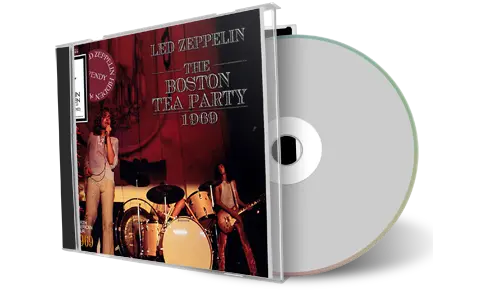 Front cover artwork of Led Zeppelin Compilation CD The Boston Tea Party 1969 Audience