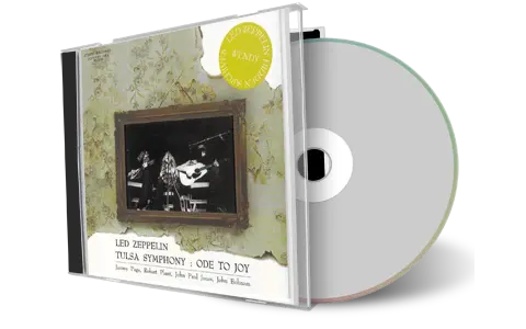 Front cover artwork of Led Zeppelin Compilation CD Tulsa Symphony Ode To Joy 1970 Audience