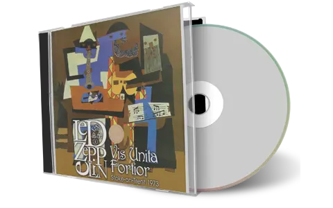 Front cover artwork of Led Zeppelin Compilation CD Vis Unita Fortior 1973 Soundboard