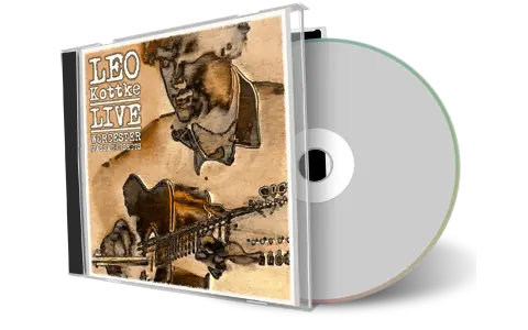 Front cover artwork of Leo Kottke Compilation CD Worchester 1973 Soundboard