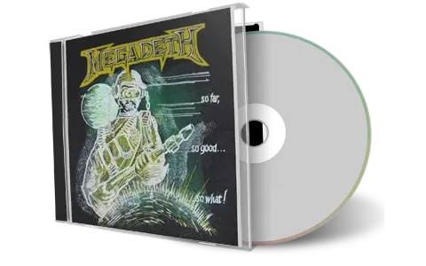 Front cover artwork of Megadeth 1988-05-12 CD Bradford Audience