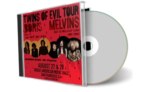 Front cover artwork of Melvins 2023-08-28 CD San Francisco Audience