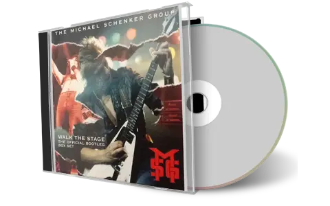 Front cover artwork of Michael Schenker Group Compilation CD Walk The Stage Audience