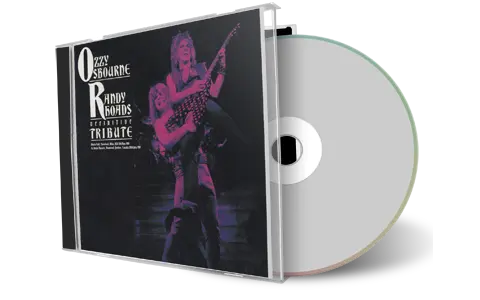 Front cover artwork of Ozzy Osbourne Compilation CD Definitive Tribute Audience