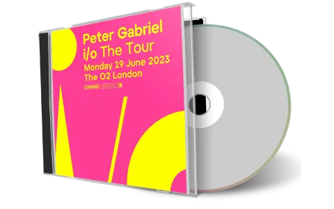 Front cover artwork of Peter Gabriel 2023-06-19 CD London Audience