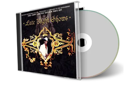 Front cover artwork of Prince Compilation CD Late Night Shows Part 5 Audience