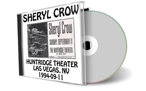 Front cover artwork of Sheryl Crow 1994-09-11 CD Las Vegas Audience