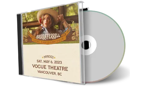 Front cover artwork of Sierra Ferrell 2023-05-06 CD Vancouver Soundboard