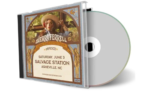 Front cover artwork of Sierra Ferrell 2023-06-03 CD Asheville Audience