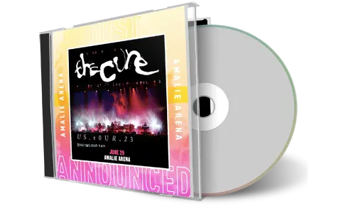 Front cover artwork of The Cure 2023-06-29 CD Tampa Audience