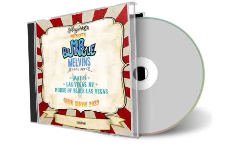 Front cover artwork of The Melvins 2023-05-14 CD Las Vegas Audience
