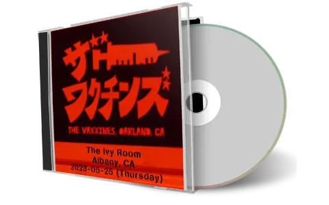 Front cover artwork of Vaxxines 2023-05-25 CD Albany Audience