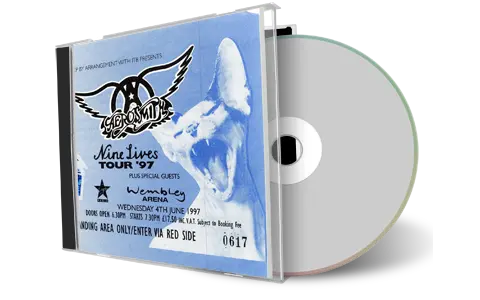 Front cover artwork of Aerosmith 1997-06-04 CD London Audience