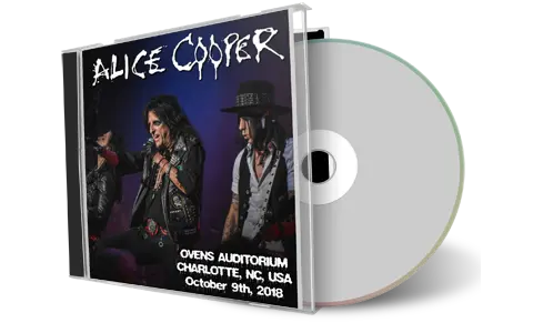 Front cover artwork of Alice Cooper 2018-10-09 CD Charlotte Soundboard