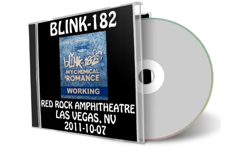 Front cover artwork of Blink 182 2011-10-07 CD Las Vegas Audience