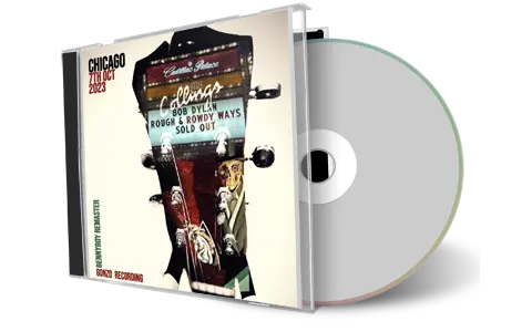 Front cover artwork of Bob Dylan 2023-10-07 CD Chicago Audience