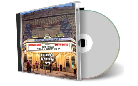 Front cover artwork of Bob Dylan 2023-10-16 CD Indianapolis Audience
