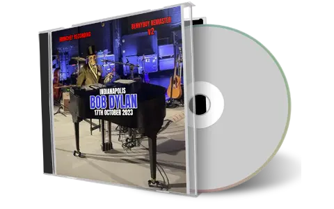 Front cover artwork of Bob Dylan 2023-10-17 CD Indianapolis Audience