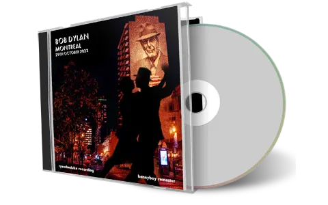 Front cover artwork of Bob Dylan 2023-10-29 CD Montreal Audience