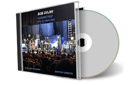 Front cover artwork of Bob Dylan 2023-10-30 CD Schenectady Audience