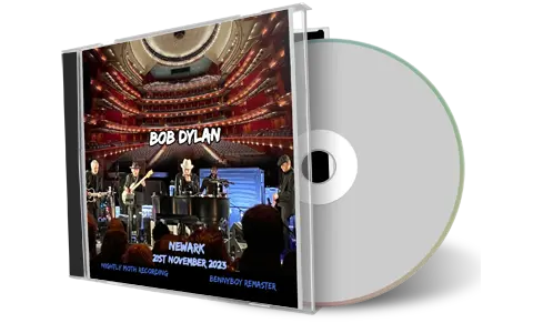 Front cover artwork of Bob Dylan 2023-11-21 CD Newark Audience
