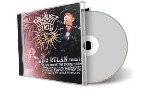 Front cover artwork of Bob Dylan Compilation CD Tokyo 2010 Audience