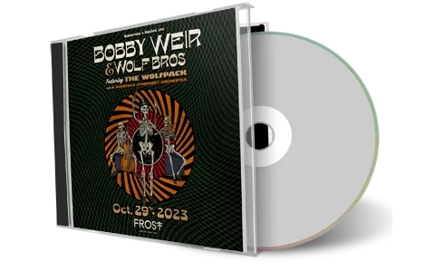 Front cover artwork of Bob Weir 2023-10-29 CD Palo Alto Audience