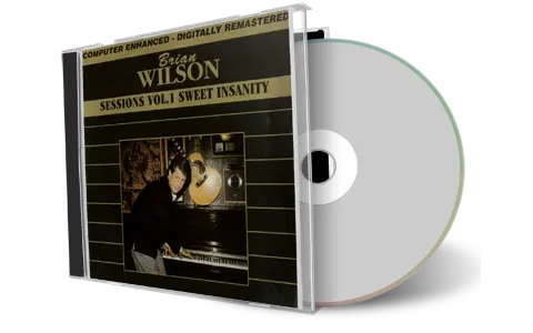 Front cover artwork of Brian Wilson Compilation CD Sweet Insanity Soundboard