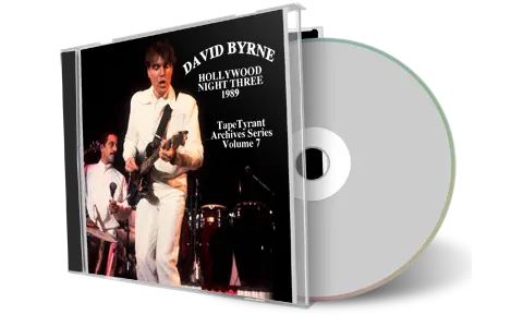 Front cover artwork of David Byrne 1989-10-13 CD Hollywood Audience