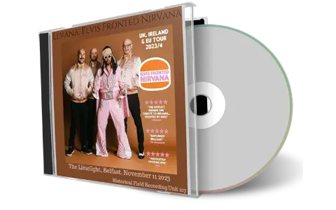 Front cover artwork of Elvana 2023-11-11 CD Belfast Audience