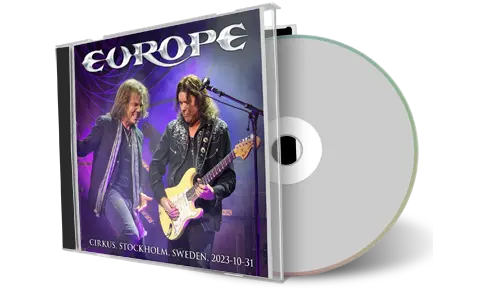 Front cover artwork of Europe 2023-10-31 CD Stockholm Audience