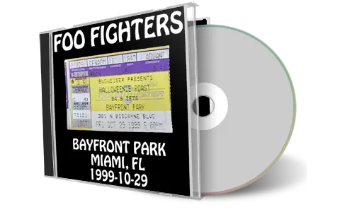 Front cover artwork of Foo Fighters 1999-10-29 CD Miami Audience