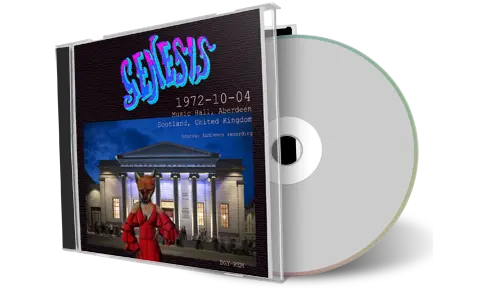 Front cover artwork of Genesis 1972-10-04 CD Aberdeen Audience