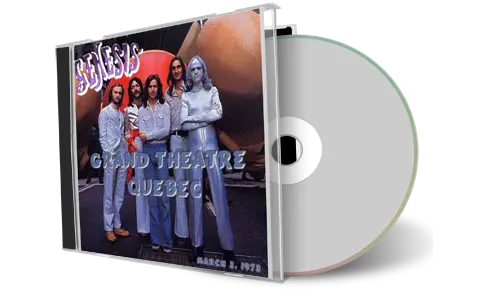 Front cover artwork of Genesis 1973-04-06 CD Quebec Audience